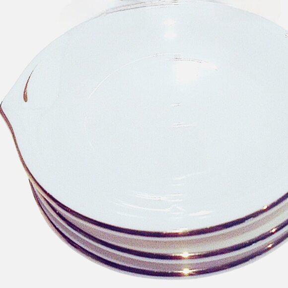 Tachikichi Richfield Dessert Appetizer Plates, Japanese Porcelain, Made in Japan - Picture 3 of 11